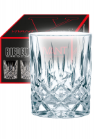 Riedel Vivant Whiskyglas en waterglas (set van 4 voor € 37,40)